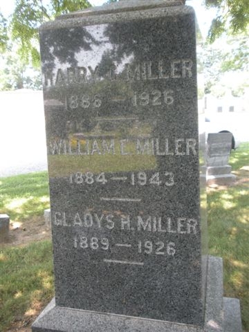 Gladys Hardwick grave stone